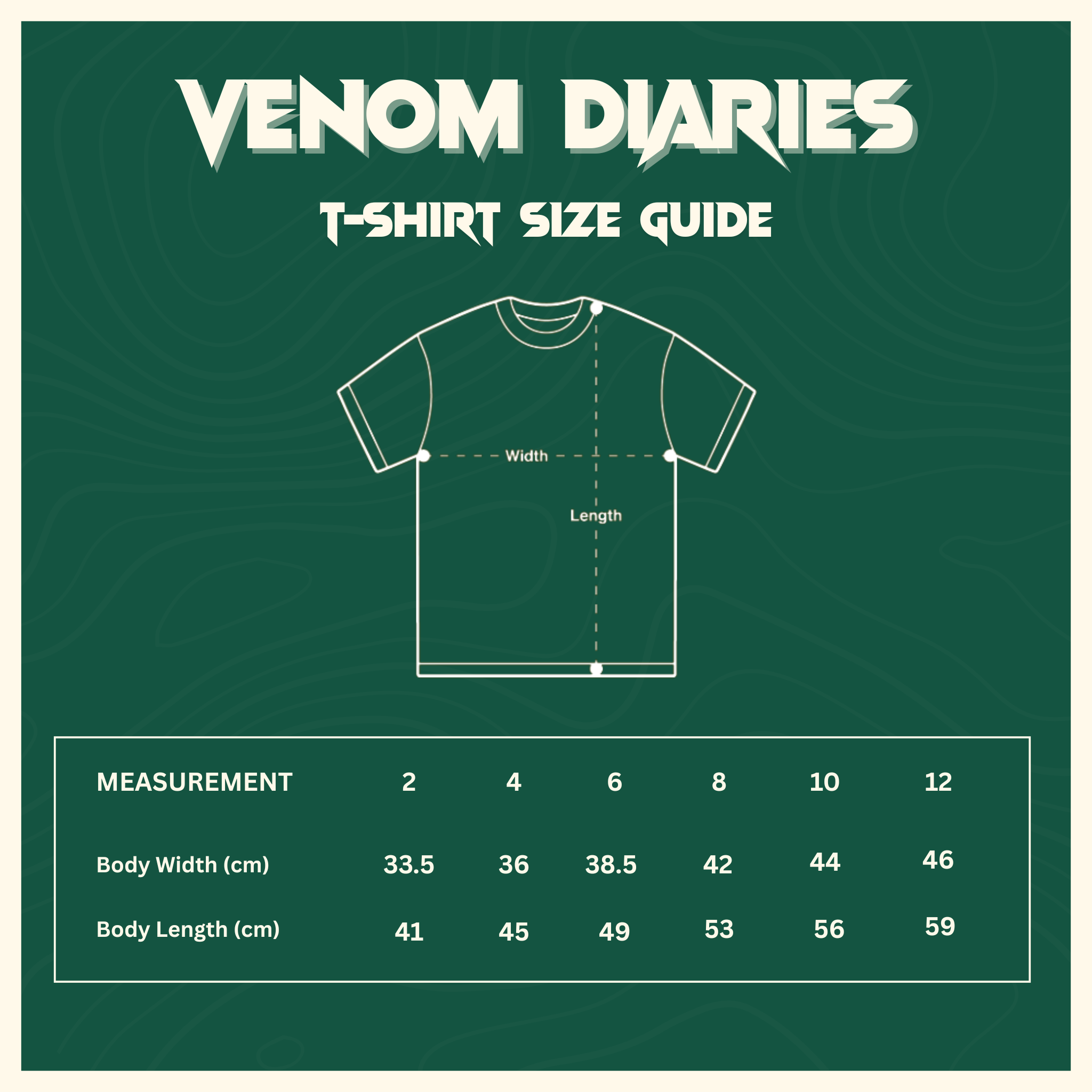 PRE-ORDER Venom Diaries Kids T-Shirt
