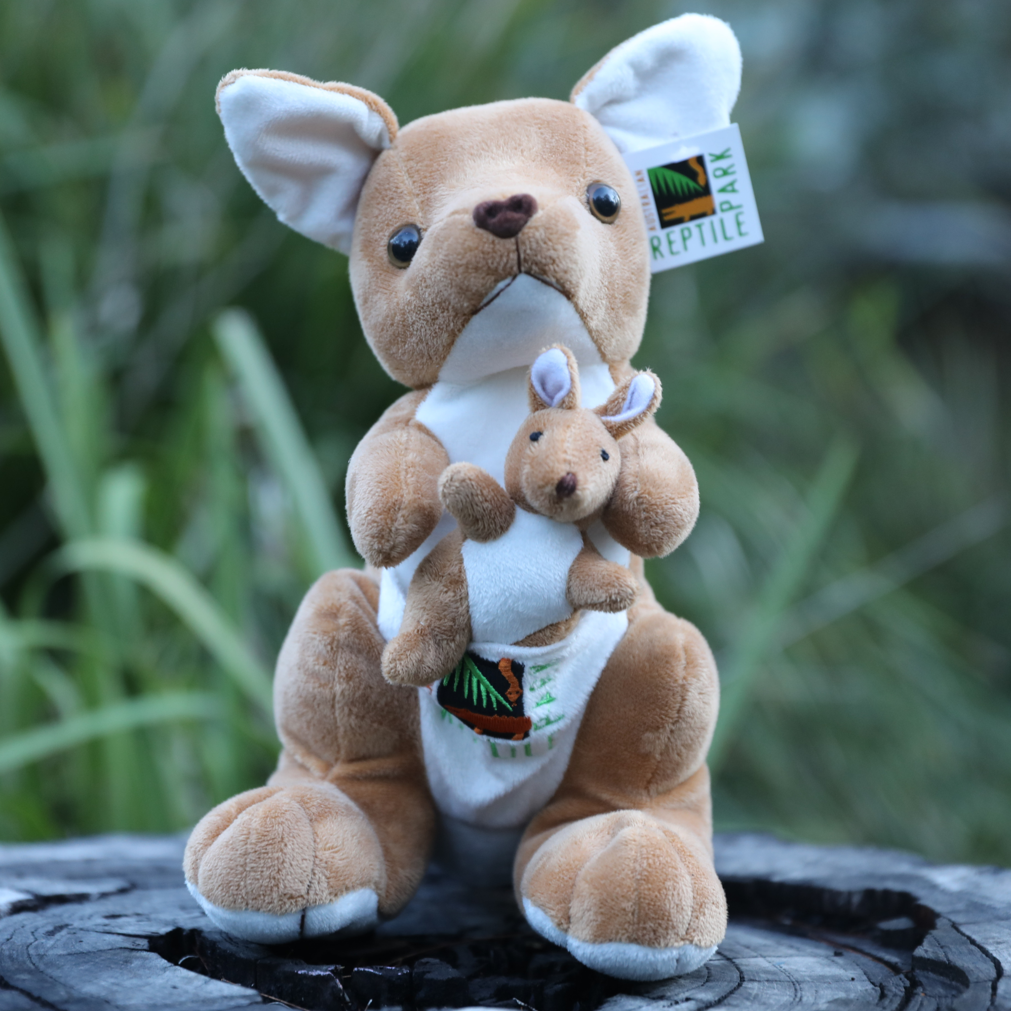 Kangaroo with Joey Plushie