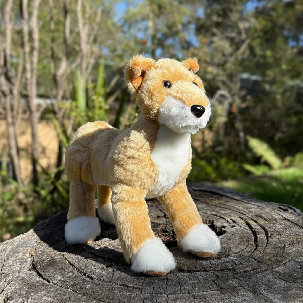 Enhanced Dingo Plushie with better blur