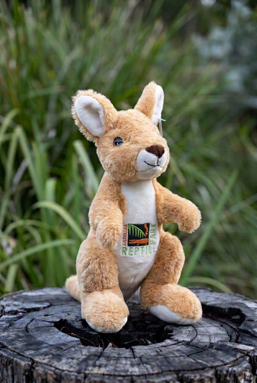 Kangaroo with Joey Plushie